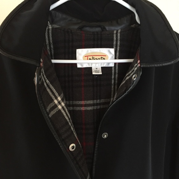 Talbots | Black Hooded Raincoat | Medium - Picture 2 of 5